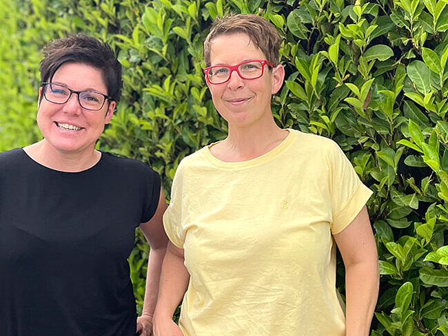 Wir gratulieren Stefanie Eikeln und Steffi Welteroth zum Jubiläum!