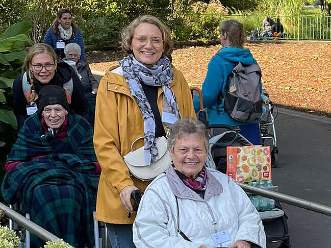 Der Sozialtherapeutische Dienst (STD) ist für die Alltagsgestaltung der Bewohner*innen im Kurhaus zuständig.